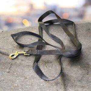 Durable Black Dog Leash